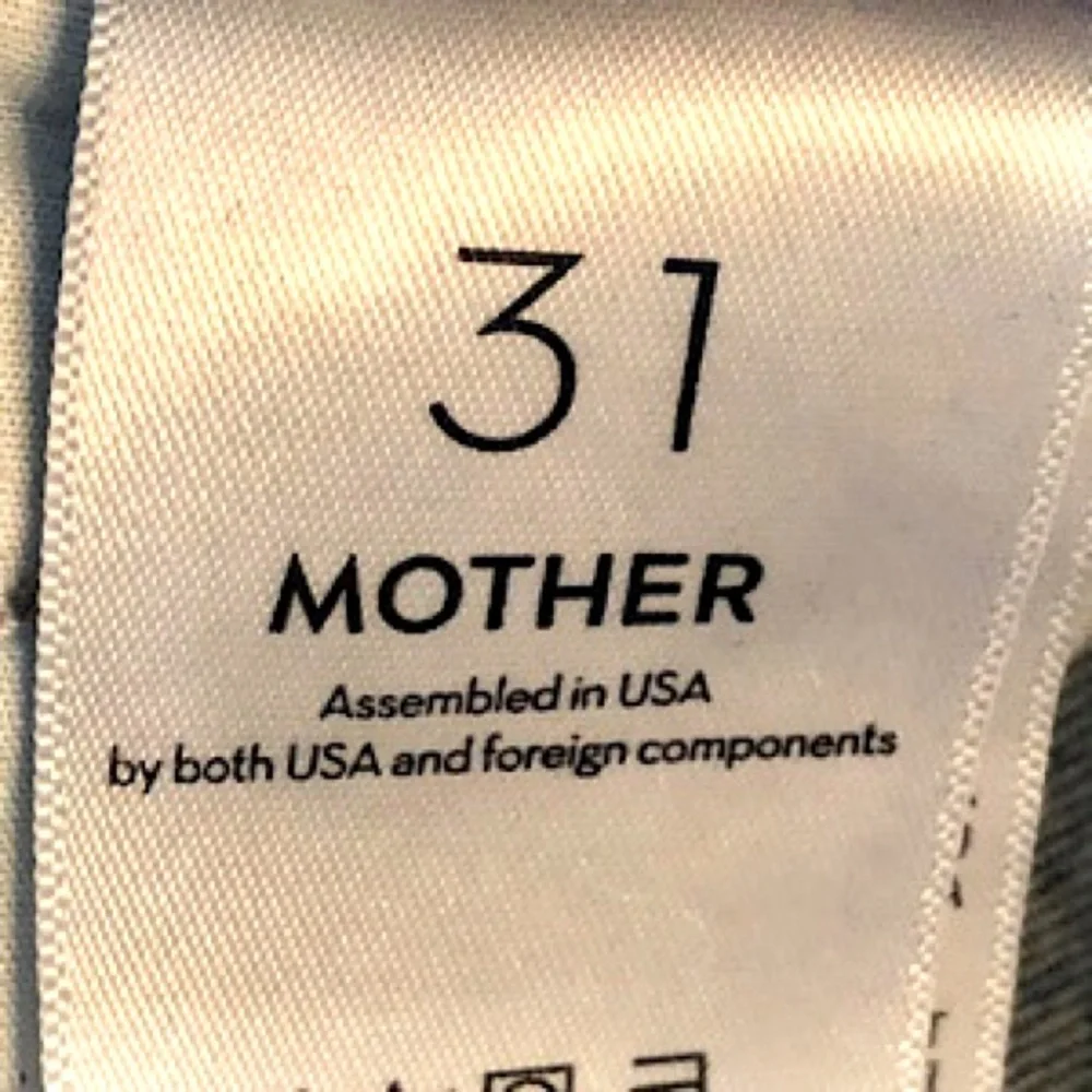 “NEW” MOTHER High-Waist Smokin Double Welt Heel Jean - Picture 9 of 11